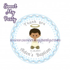 Boy Baptism stickers,Boy Christening thank you tags,(6) Boy Baptism stickers,Boy Christening thank you tags,(6)